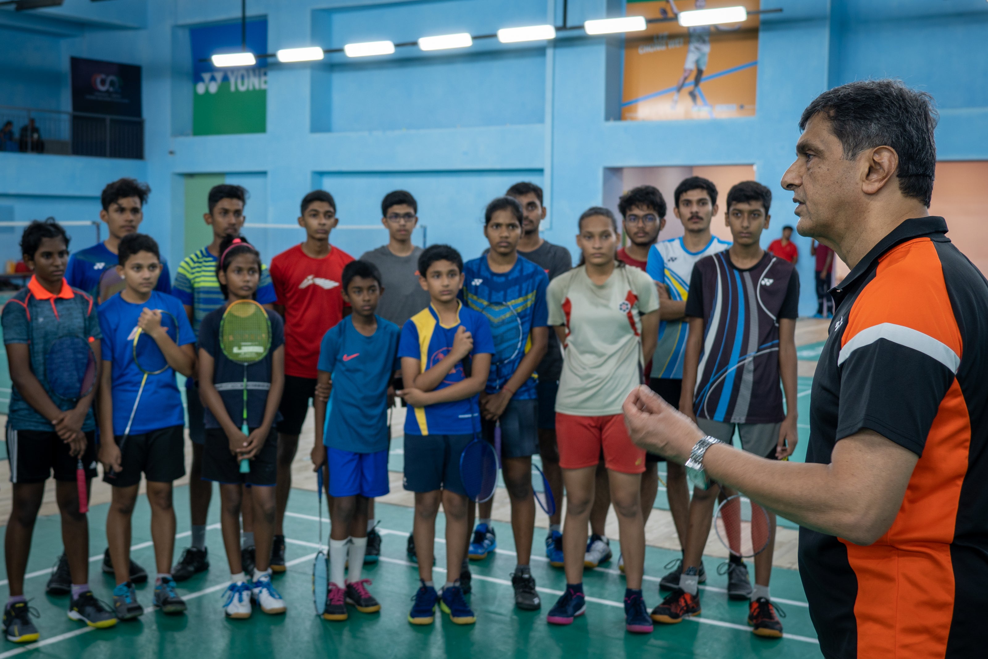 Mentoring by Prakash Padukone