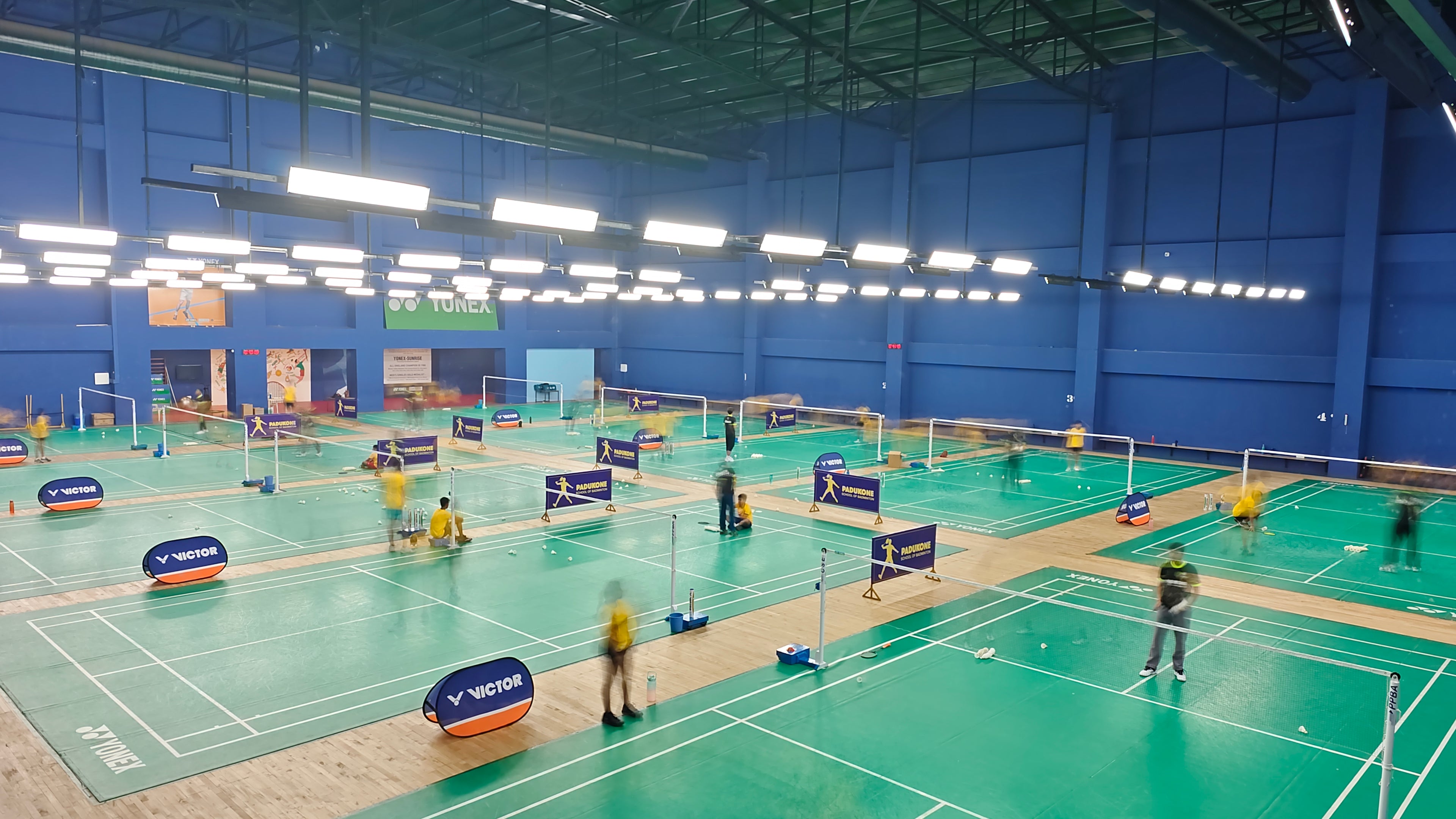 Badminton courts across India