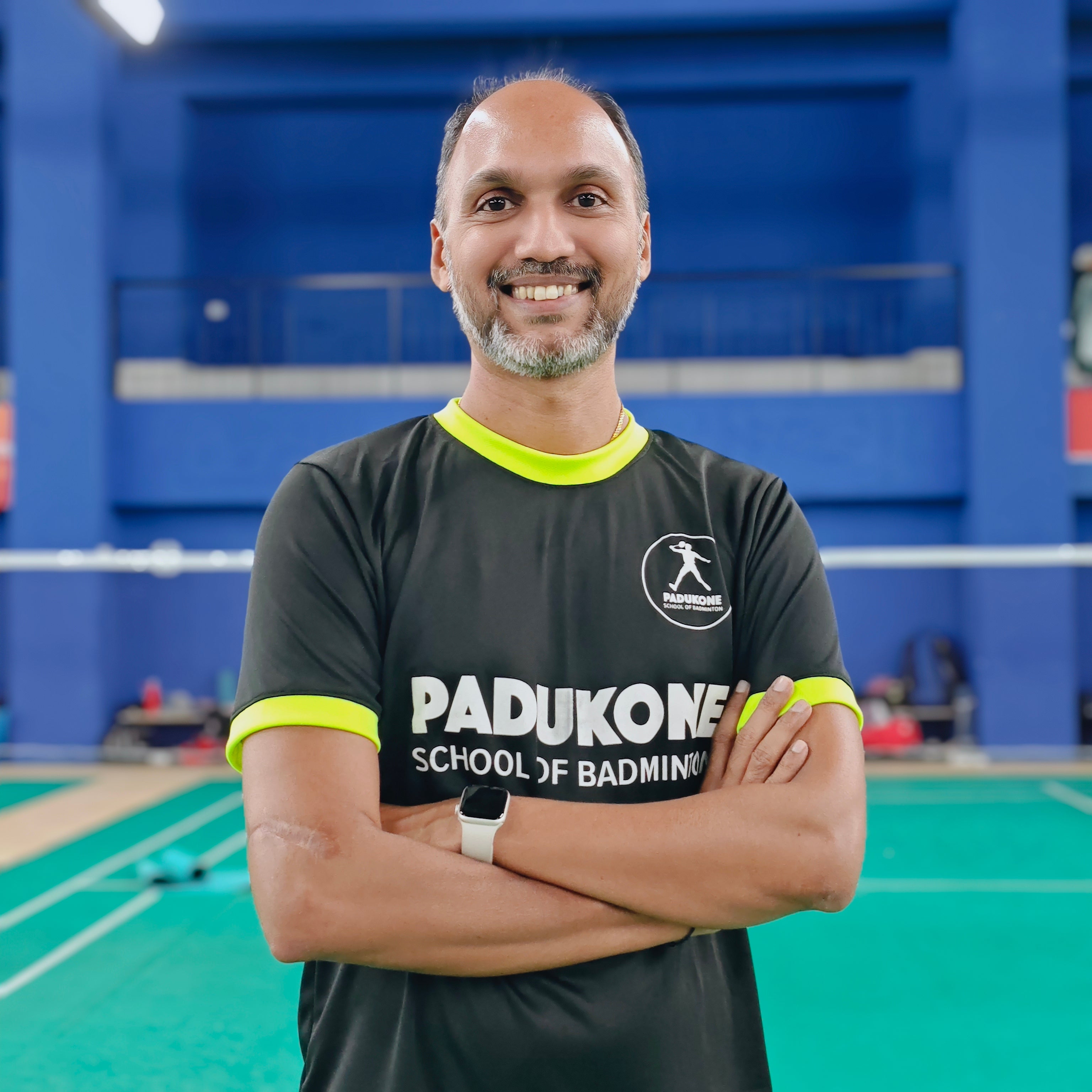 Head badminton coach Srinath J R