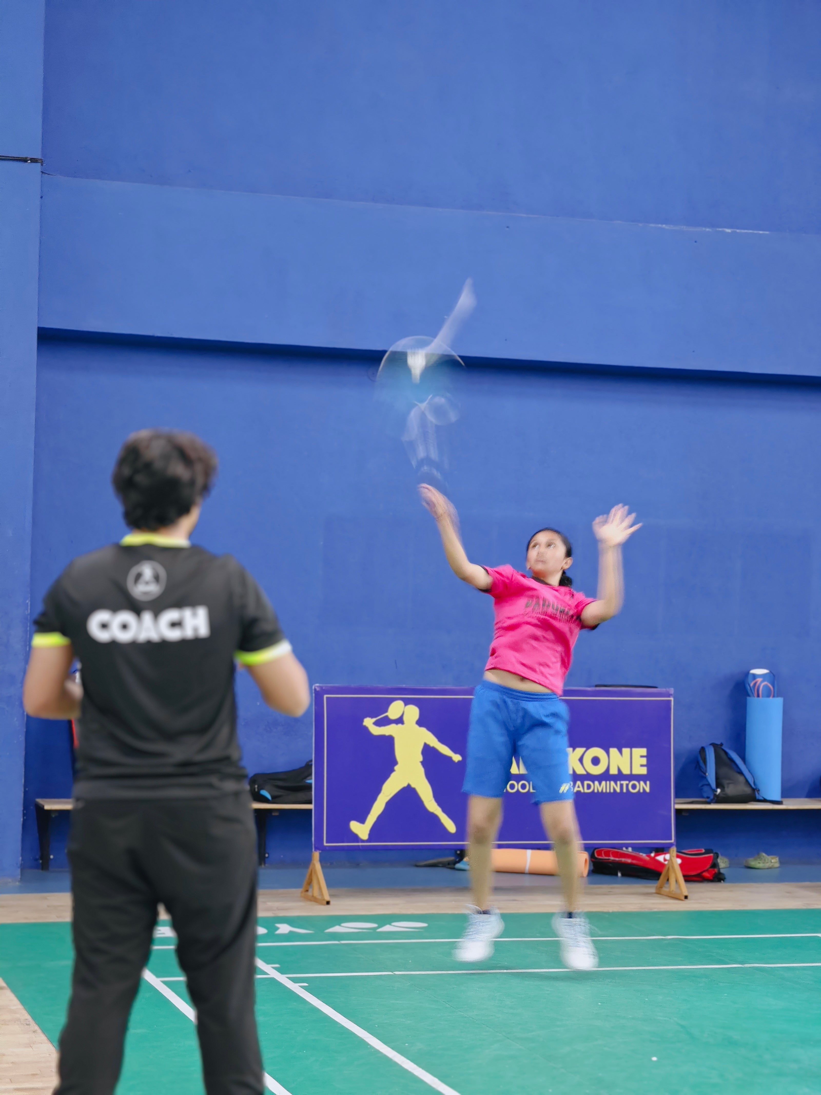 badminton coaching who can take part in local competetion