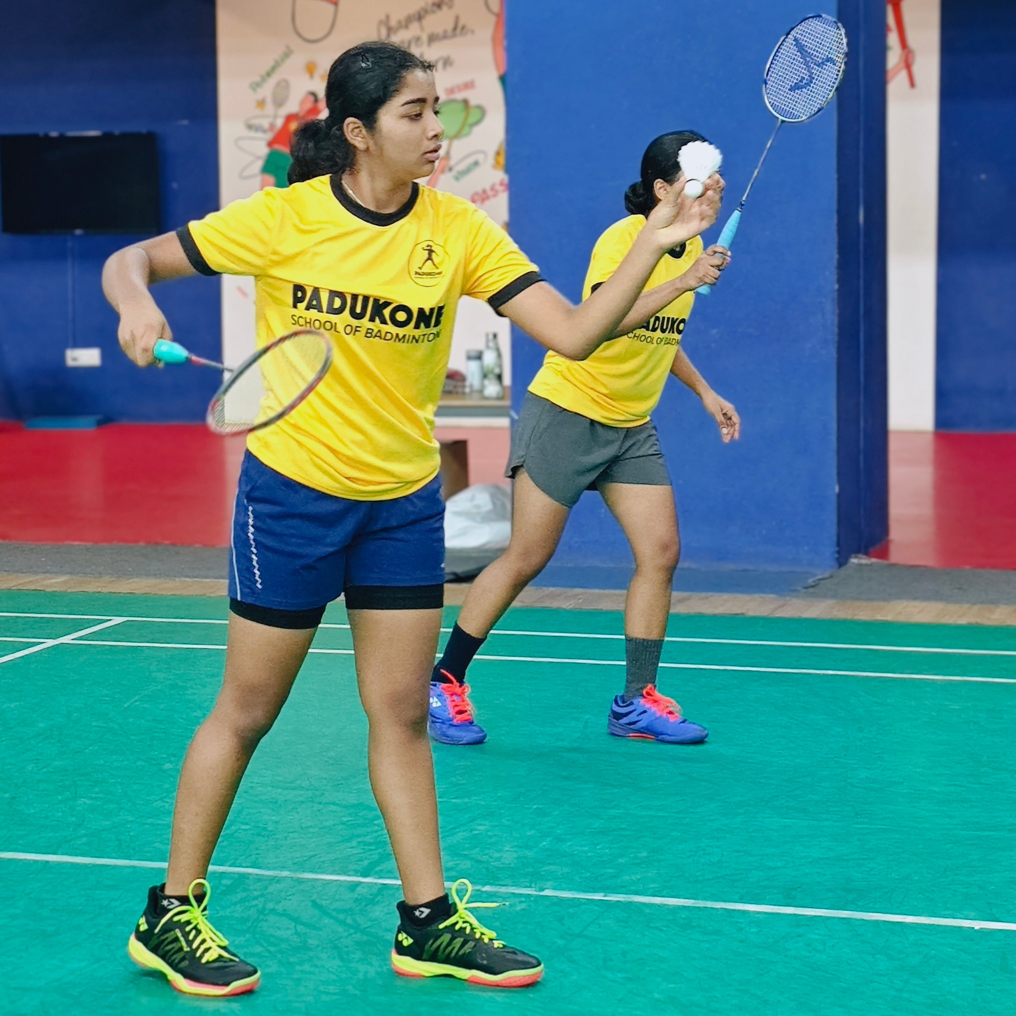 badminton doubles coaching