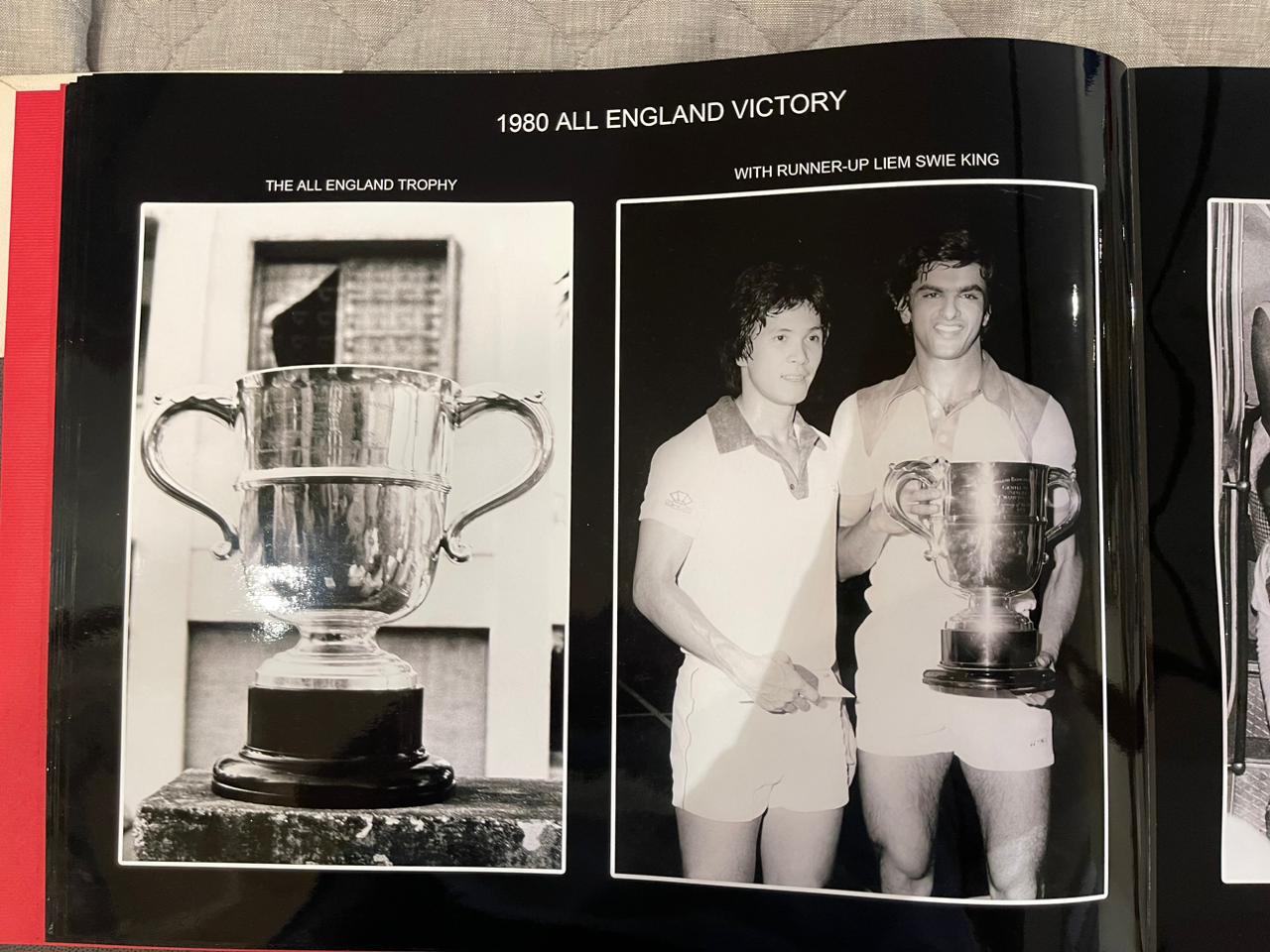 Prakash Padukone with All England Champions Trophy