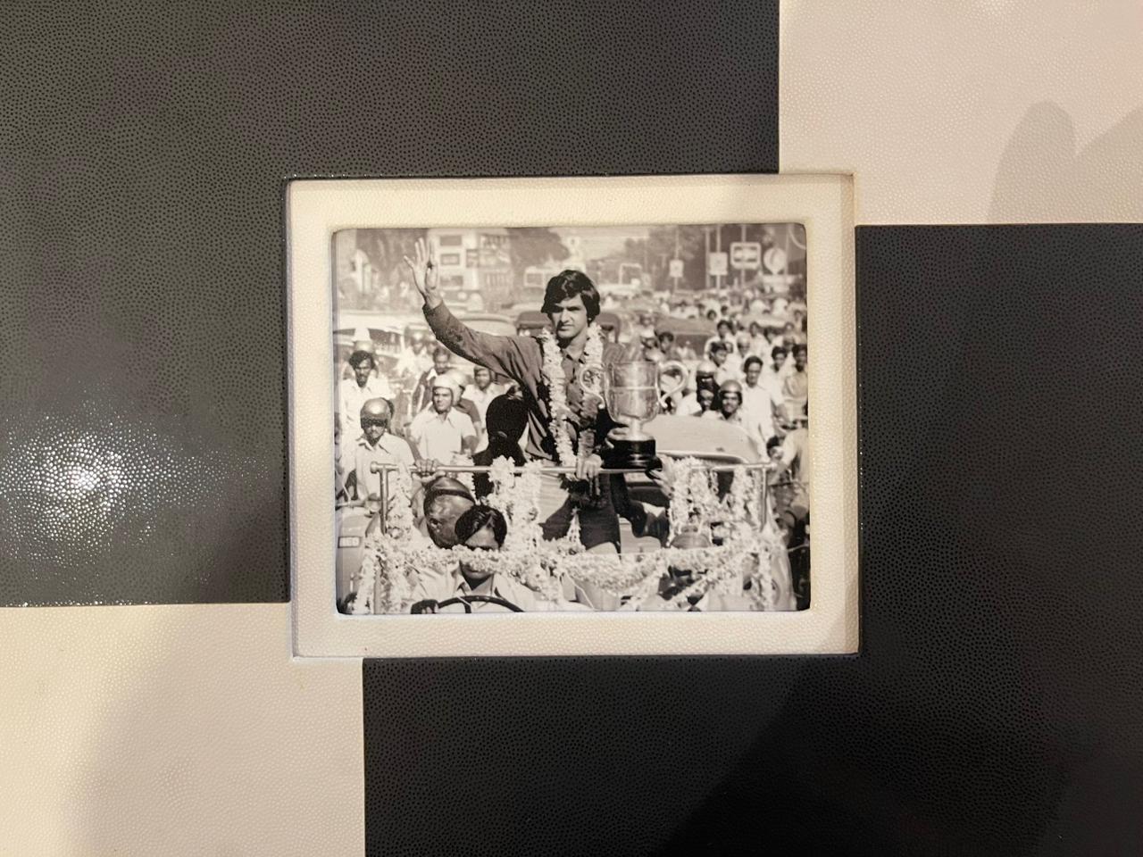 Prakash Padukone with All England Champions Trophy