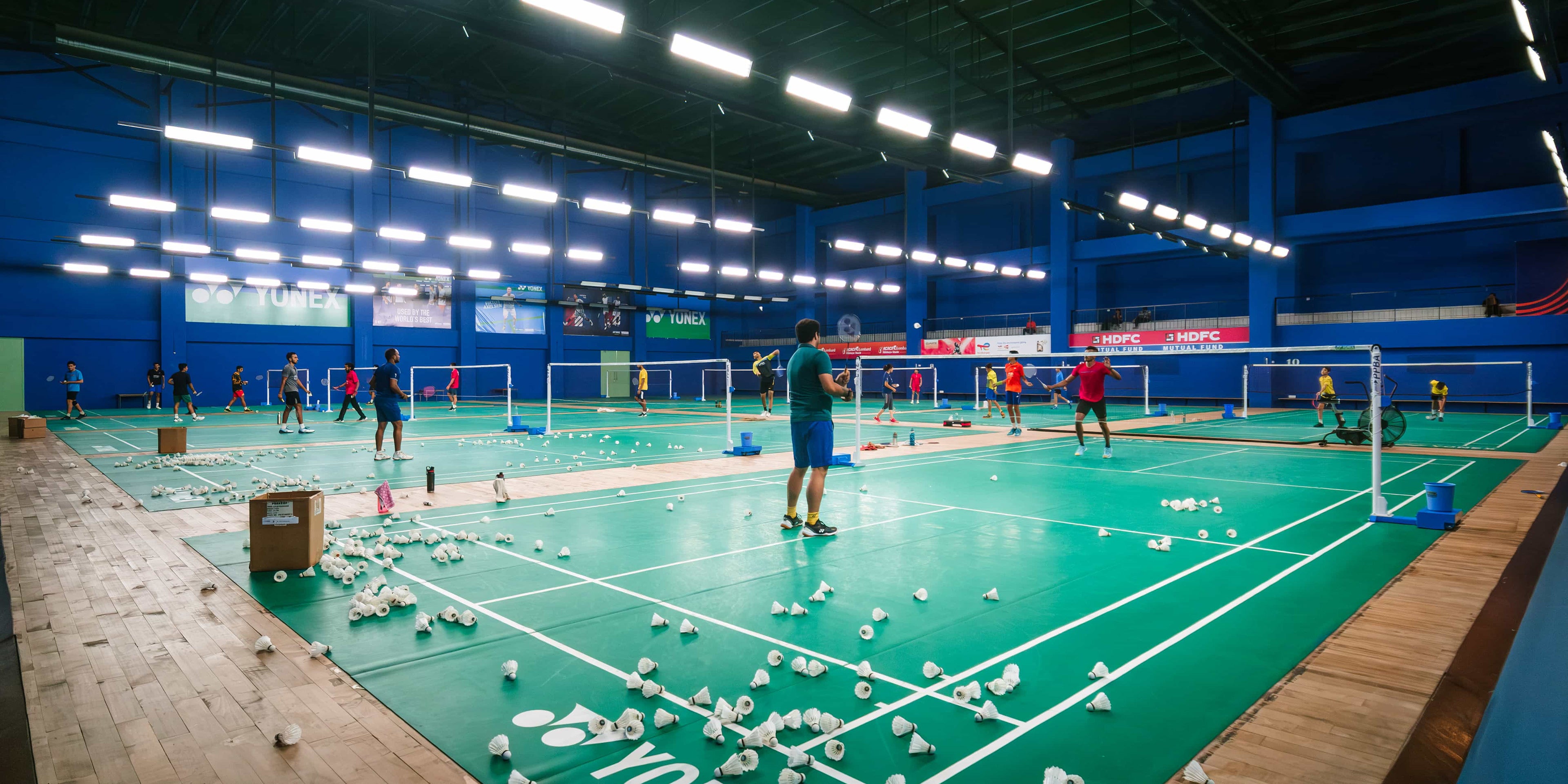 Badminton courts across India